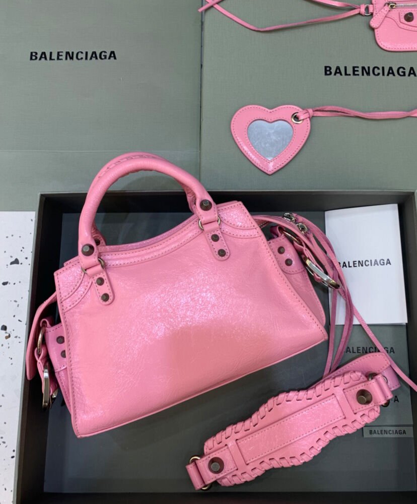 Balenciaga Neo Cagole XS Handbag Pink - Image 4