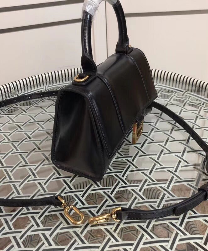 Balenciaga Hourglass XS Top Handle Bag Black - Image 4