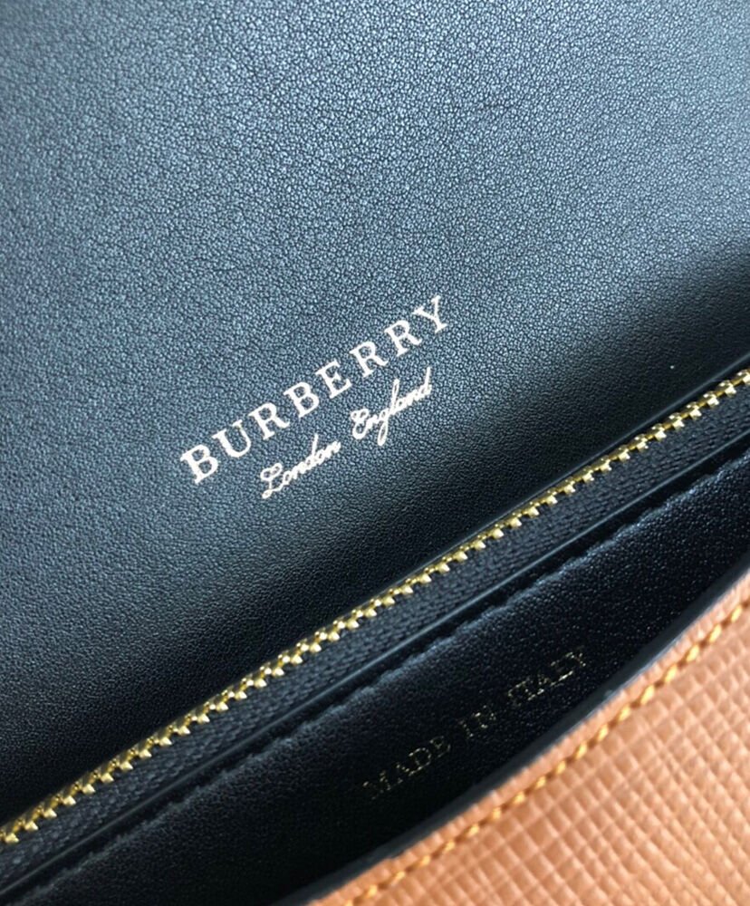 Burberry Small Buckle Crossbody Bag Coffee - Image 8