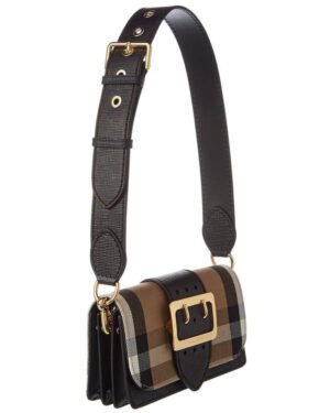 Burberry Small Buckle Crossbody Bag Black