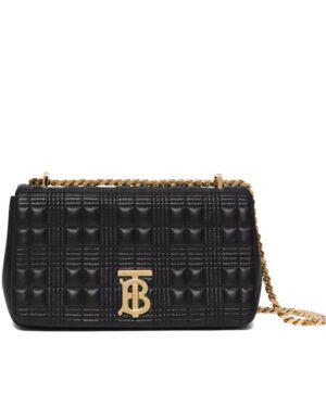 Burberry Small Quilted Lambskin Lola Bag Black