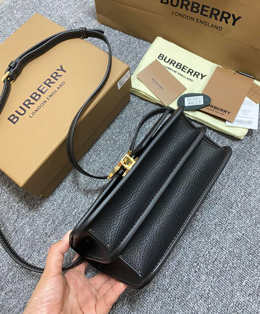 Burberry Mini TB Bag Black - Image 4