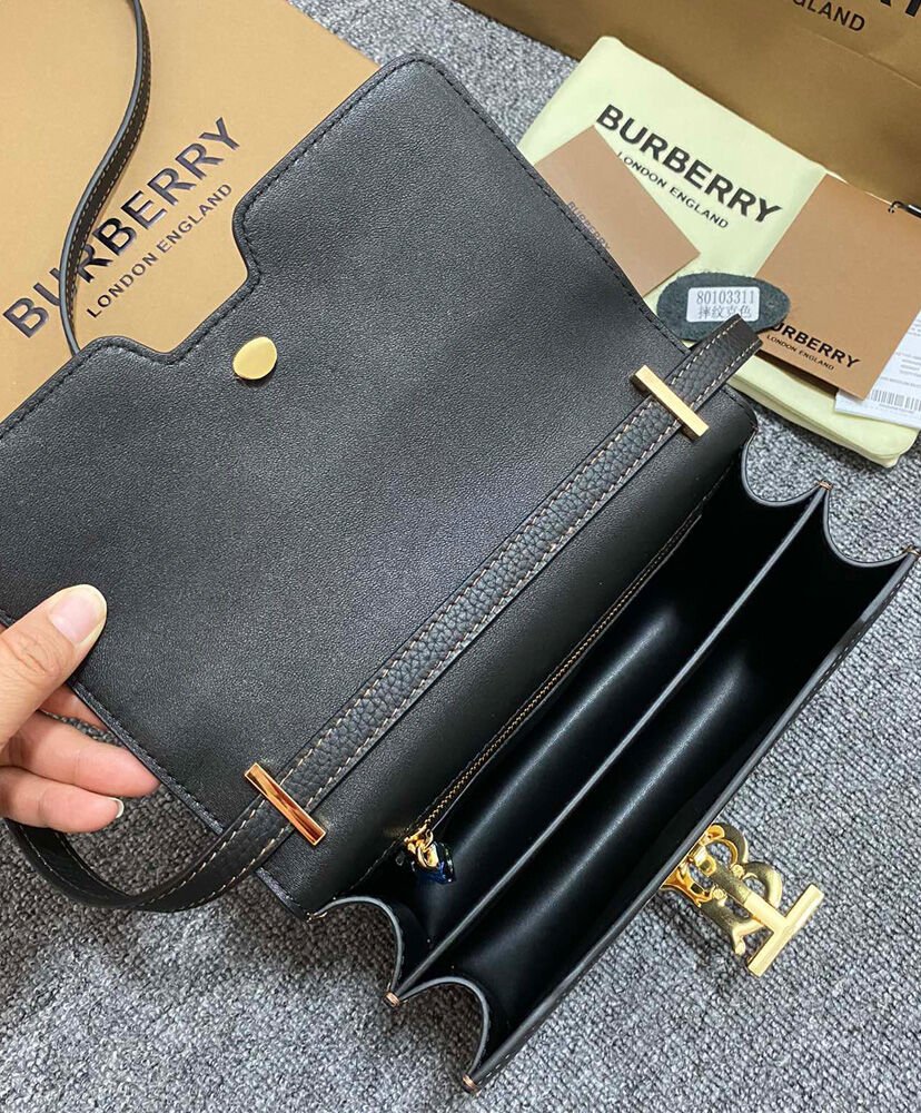 Burberry Mini TB Bag Black - Image 6