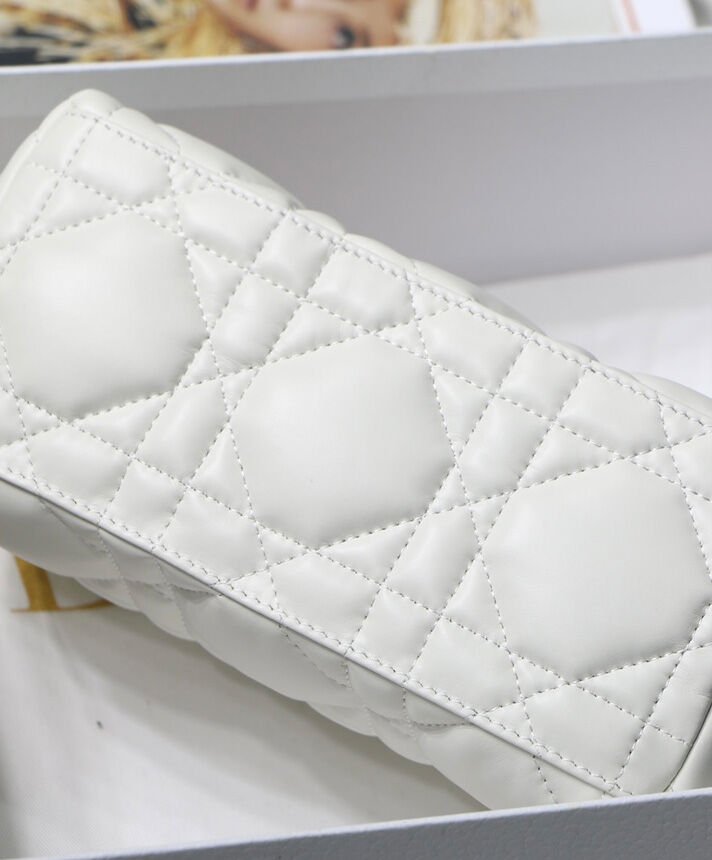 Christian Dior Medium DiorTravel Nomad Pouch Cream - Image 5
