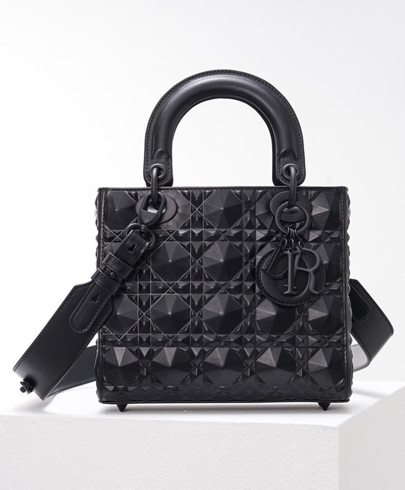 Christian Dior Small Lady Dior My Abcdior Bag Black - Image 2