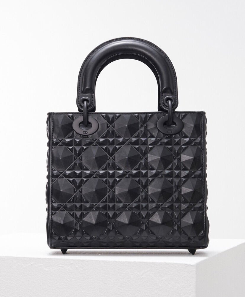 Christian Dior Small Lady Dior My Abcdior Bag Black - Image 5