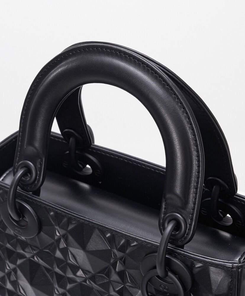 Christian Dior Small Lady Dior My Abcdior Bag Black - Image 7