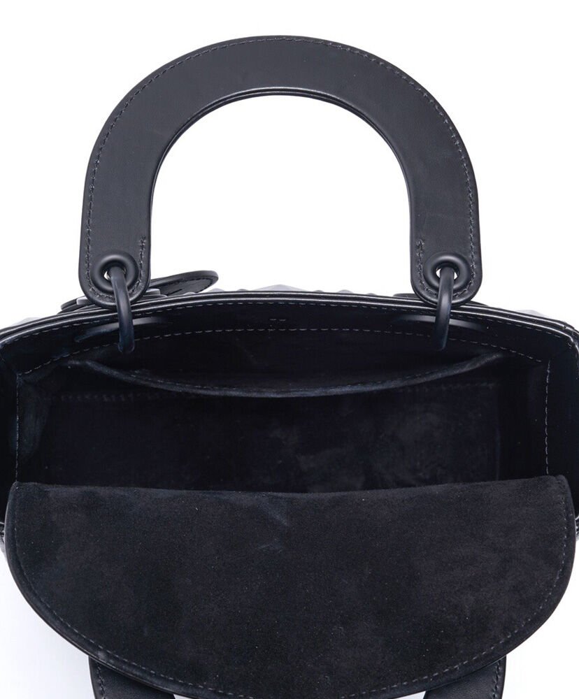 Christian Dior Small Lady Dior My Abcdior Bag Black - Image 9