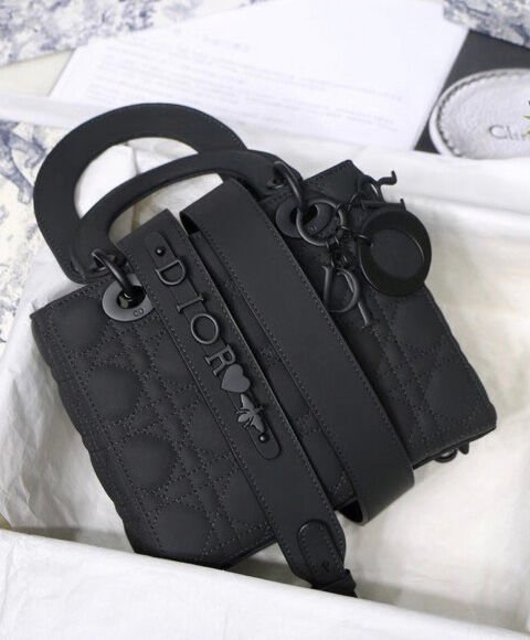 Christian Dior Lady Dior My Abcdior Bag Black - Image 2