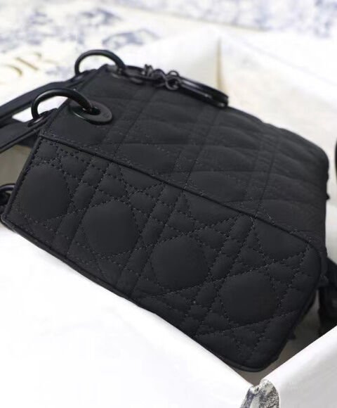 Christian Dior Lady Dior My Abcdior Bag Black - Image 3