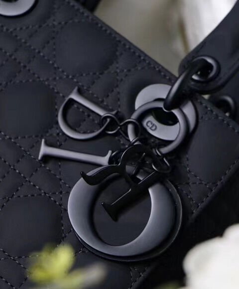 Christian Dior Lady Dior My Abcdior Bag Black - Image 7