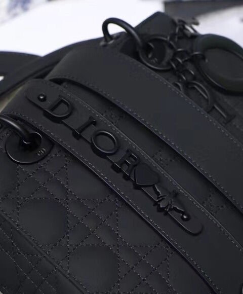 Christian Dior Lady Dior My Abcdior Bag Black - Image 8