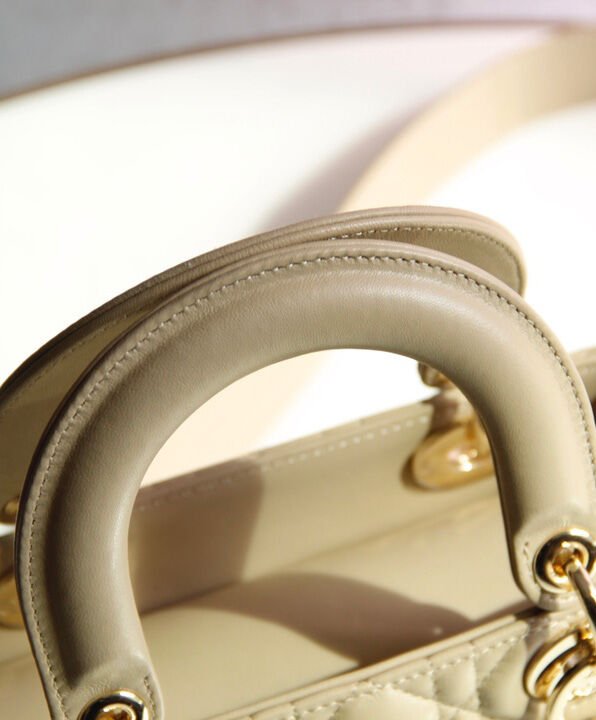 Christian Dior Lady Dior My Abcdior Bag Apricot - Image 4