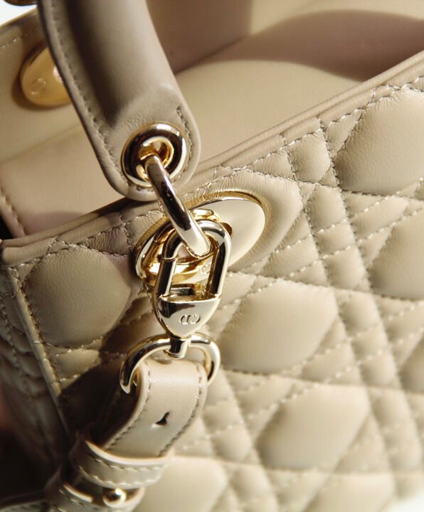 Christian Dior Lady Dior My Abcdior Bag Apricot - Image 6