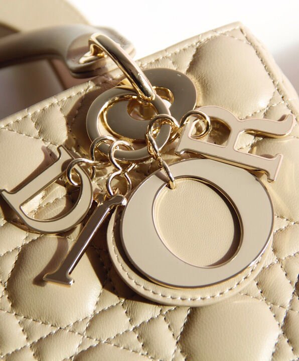 Christian Dior Lady Dior My Abcdior Bag Apricot - Image 7