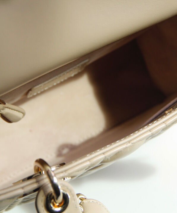 Christian Dior Lady Dior My Abcdior Bag Apricot - Image 8