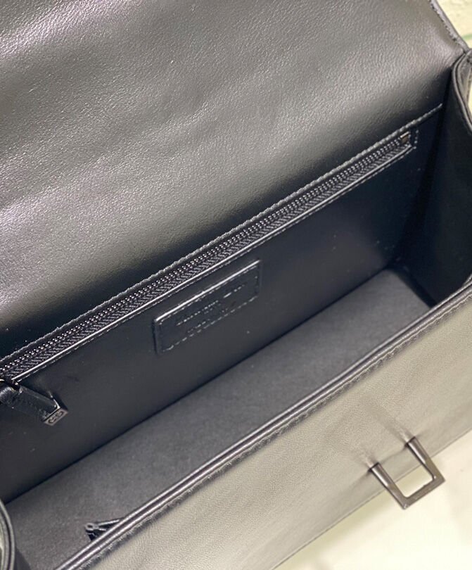 Christian Dior 30 Montaigne Chain Bag With Handle Black - Image 9
