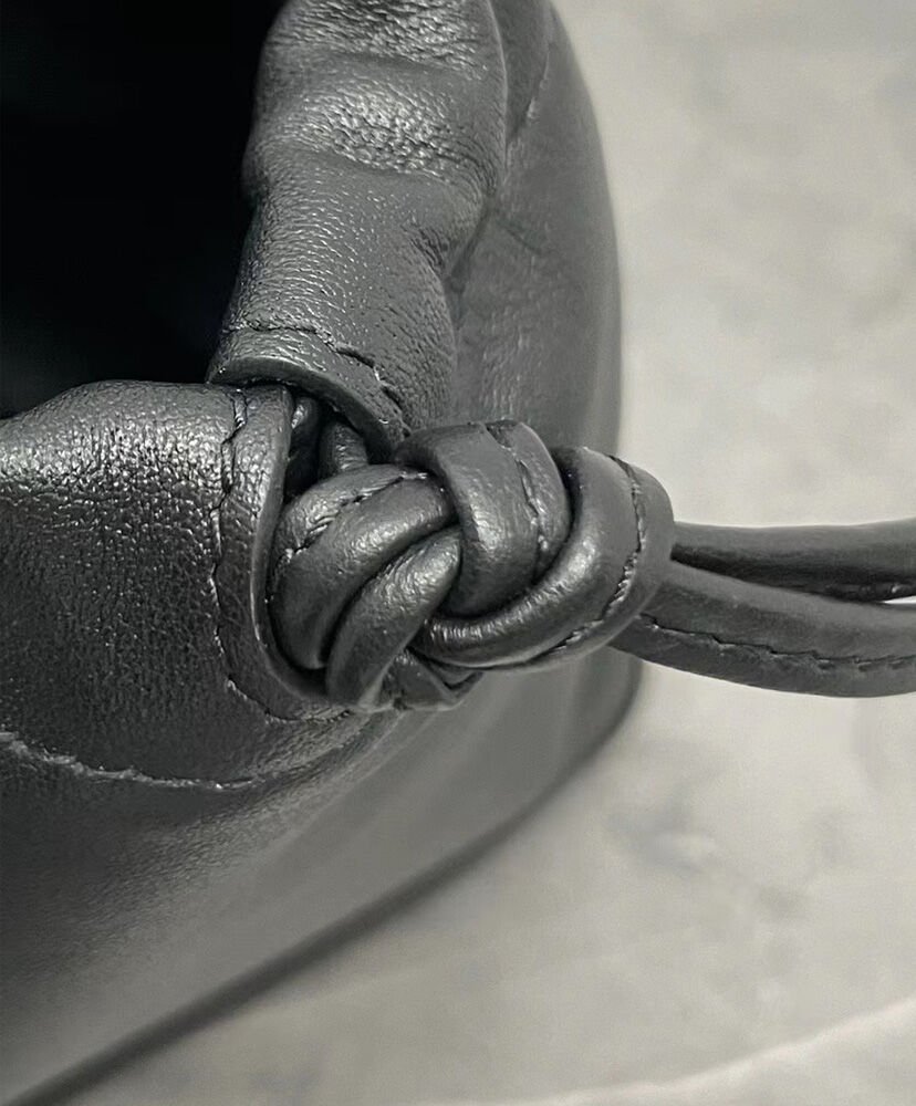 Celine Small Cabas Drawstring Cuir Triomphe In Smooth Calfskin Black - Image 6