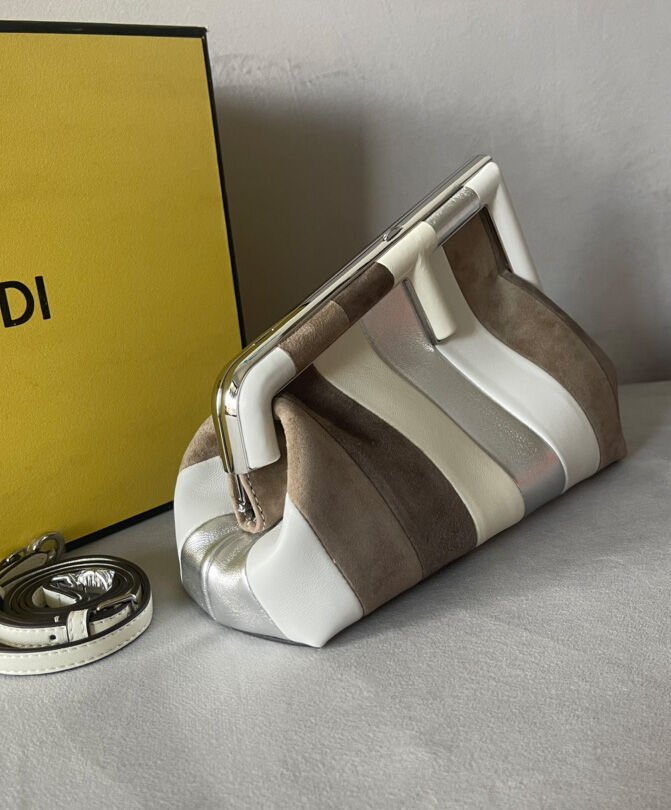 Fendi First Small Gray - Image 3