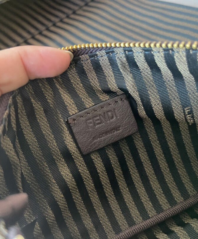 Fendi Wallet On Chain With Pouches Black - Image 9