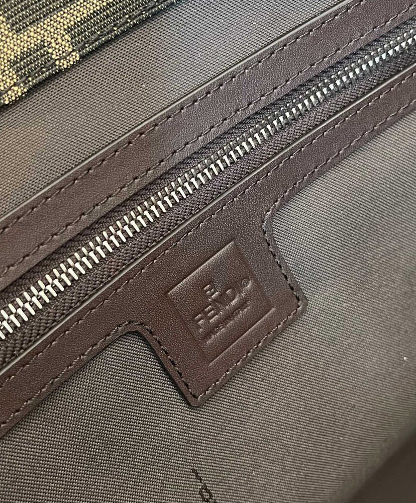 Fendi Shopper 7VA390 Coffee - Image 10