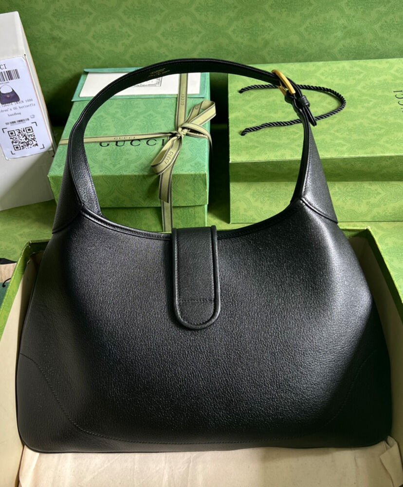 Gucci Aphrodite Medium Shoulder Bag 726274 Black - Image 6