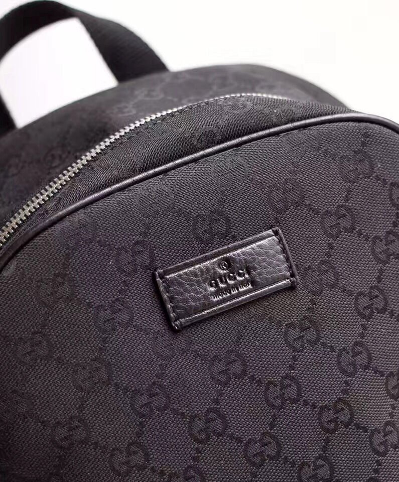 Gucci Rucksack Backpack GG Pattern 449906 Black - Image 3