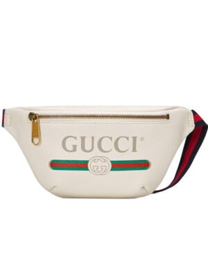 Gucci Print Small Belt Bag 527792 Cream