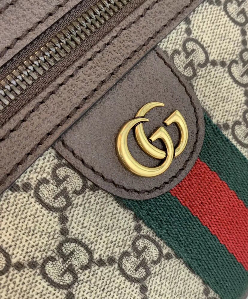 Gucci Ophidia GG belt bag 574796 Dark Coffee - Image 7