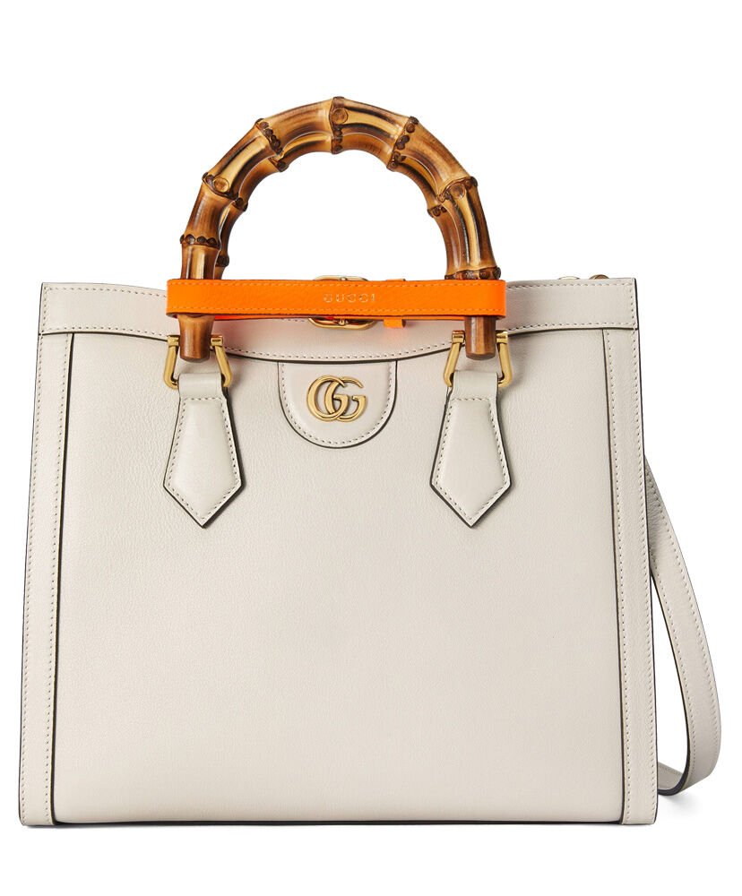 Gucci Diana Small Tote Bag 660195 Cream