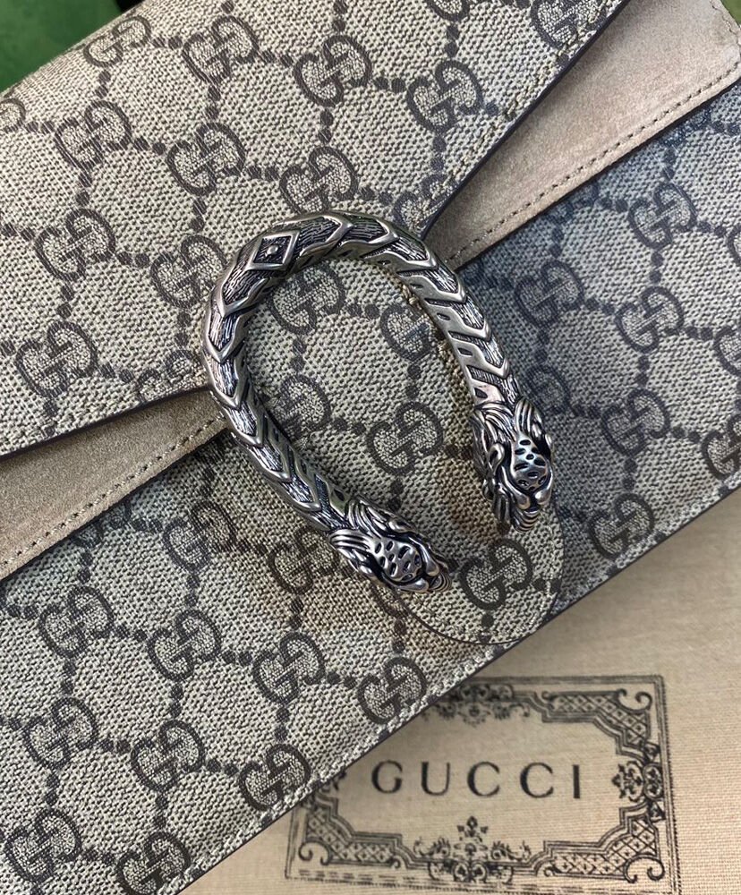 Gucci Small Dionysus Top Handle Bag 739496 Apricot - Image 6