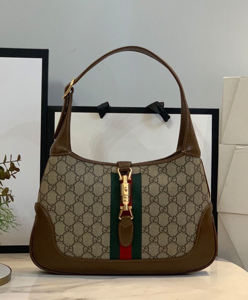 Gucci Jackie 1961 small hobo bag 636706 Coffee - Image 2