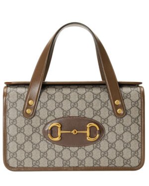 Gucci Horsebit 1955 small top handle bag 627323 Dark Coffee
