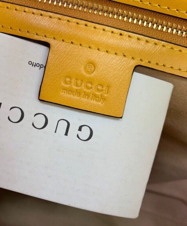 Gucci Jackie 1961 Medium Tote Bag 649016 Yellow - Image 7