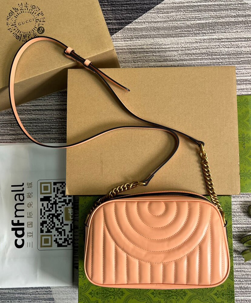 Gucci GG Marmont Shoulder Bag 447632 Pink - Image 5