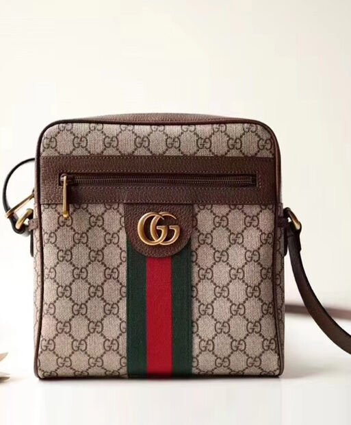 Gucci Ophidia GG small messenger bag 547926 Dark Coffee - Image 2