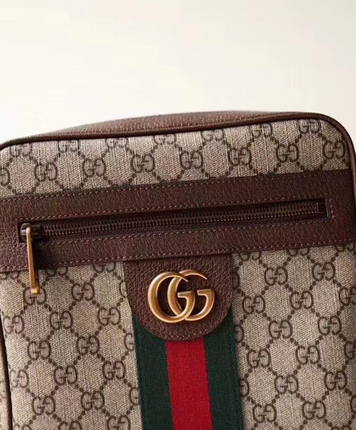 Gucci Ophidia GG small messenger bag 547926 Dark Coffee - Image 6