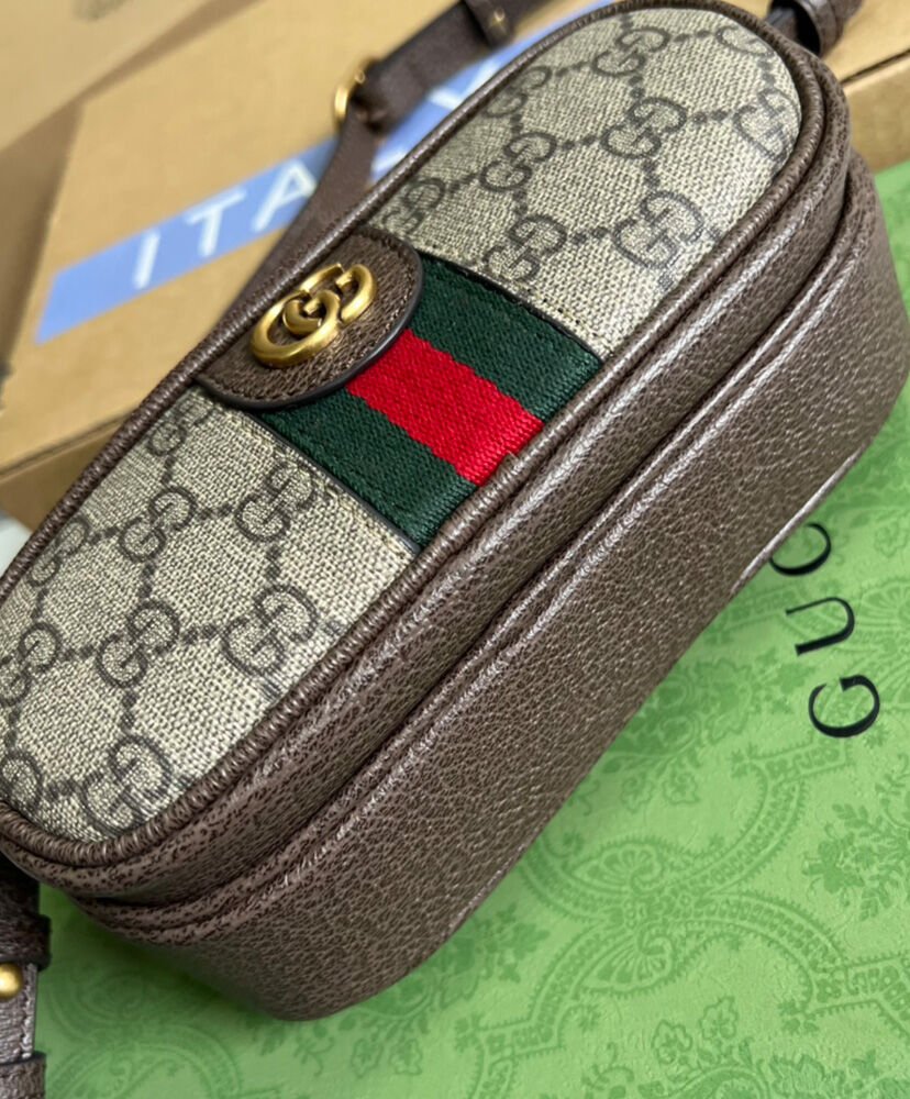 Gucci Ophidia Mini Bag 722557 Dark Coffee - Image 8