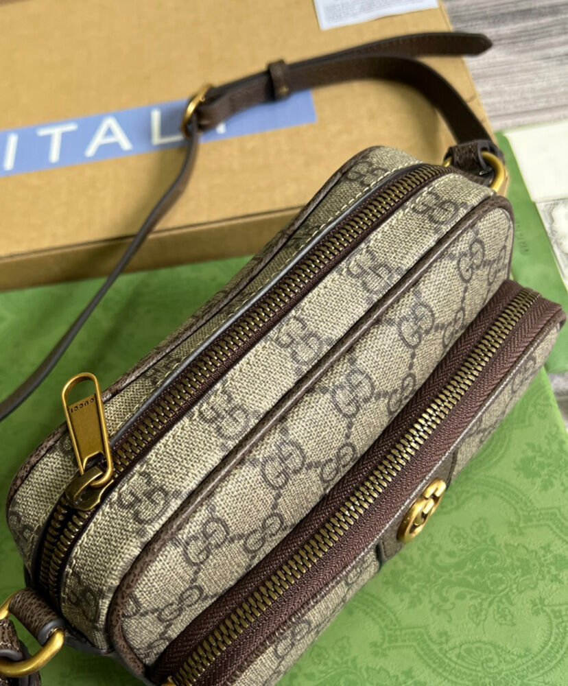 Gucci Ophidia Mini Bag 722557 Dark Coffee - Image 9