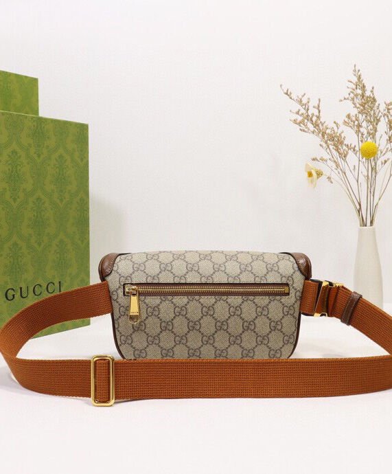 Gucci Belt bag with Interlocking G 682933 Coffee - Image 4