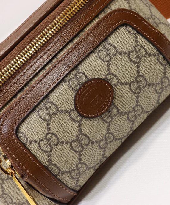 Gucci Belt bag with Interlocking G 682933 Coffee - Image 6