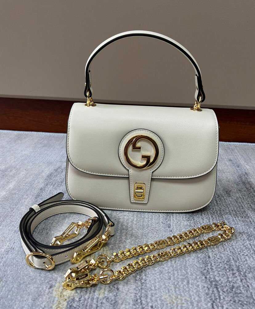 Gucci Blondie Top-handle Bag 735101 Cream - Image 2