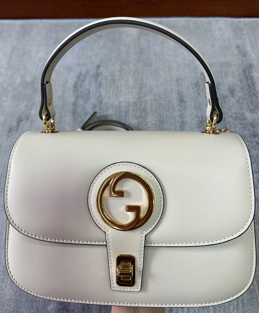 Gucci Blondie Top-handle Bag 735101 Cream - Image 3