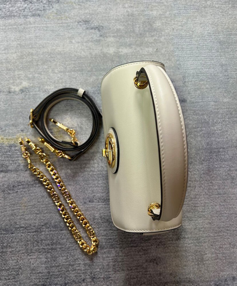 Gucci Blondie Top-handle Bag 735101 Cream - Image 5