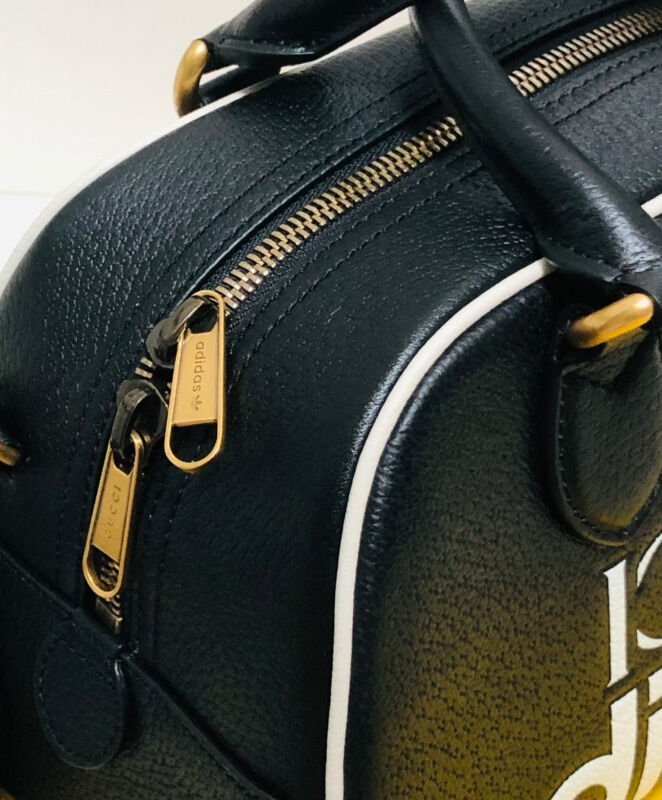 Gucci x adidas Mini Duffle Bag 702397 Black - Image 8