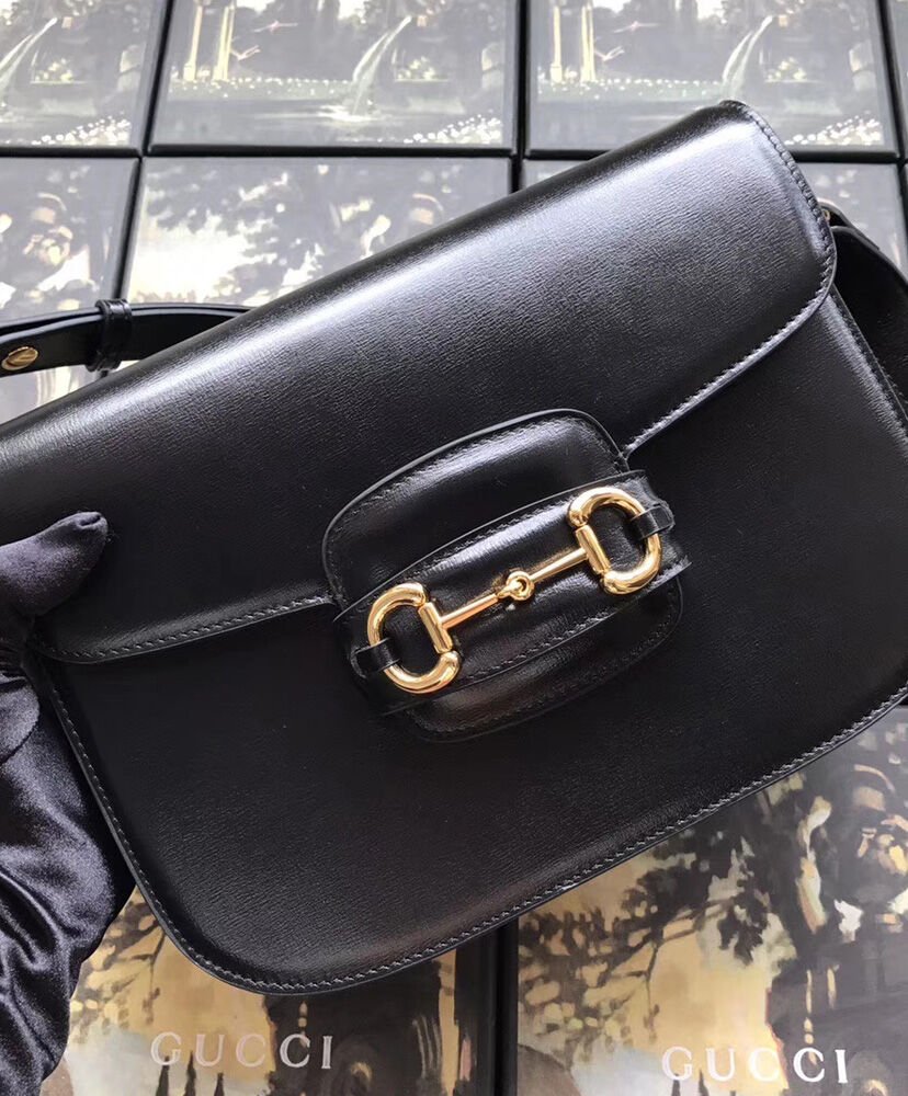 Gucci 1955 Horsebit small shoulder bag 602204 Black - Image 2