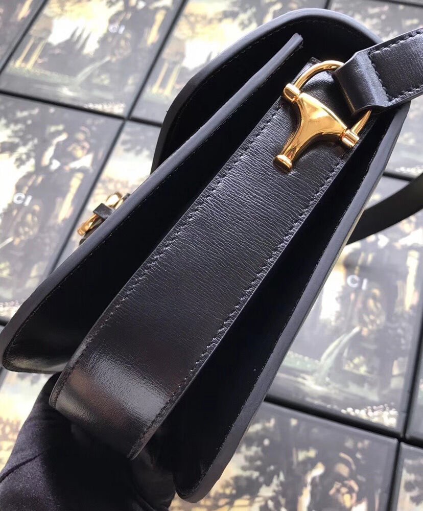 Gucci 1955 Horsebit small shoulder bag 602204 Black - Image 4