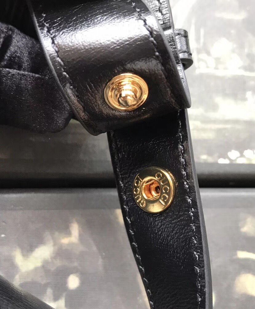 Gucci 1955 Horsebit small shoulder bag 602204 Black - Image 8