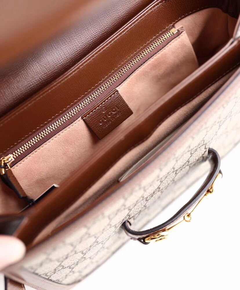 Gucci 1955 Horsebit bag Coffee - Image 9