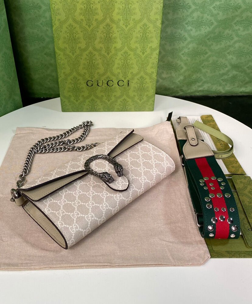 Gucci Dionysus Small Shoulder Bag 731782 Cream - Image 7
